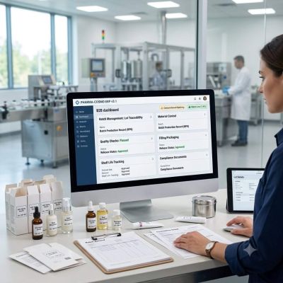 ERP for pharma and cosmetics